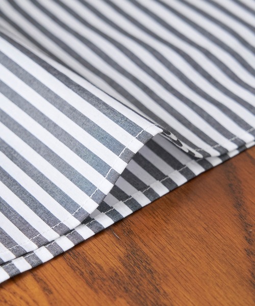ROPE' PICNIC(ロペピクニック)の「【一部店舗限定】ストライプシャツワンピース(シャツワンピース・レディース・ブラック/ベージュ・38)」の19枚目の写真