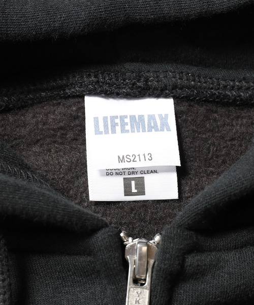 ROOPTOKYO(ループトウキョウ)の「LIFEMAX/ライフマックス 10オンスフルジップパーカー(パーカー・メンズ・杢グレー/ネイビー/ブラック/ホワイト・S/M/L/XXL/XL)」の15枚目の写真