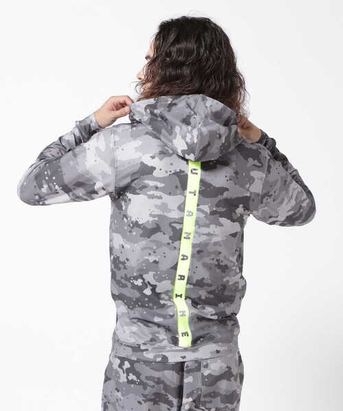 RAWLIFE(ロウライフ)の「muta MARINE/ムータ マリン/ラッシュパーカー (デジタルカモ)/MMTK-435049(パーカー・メンズ・ホワイト系2/グレー・7/6)」の6枚目の写真