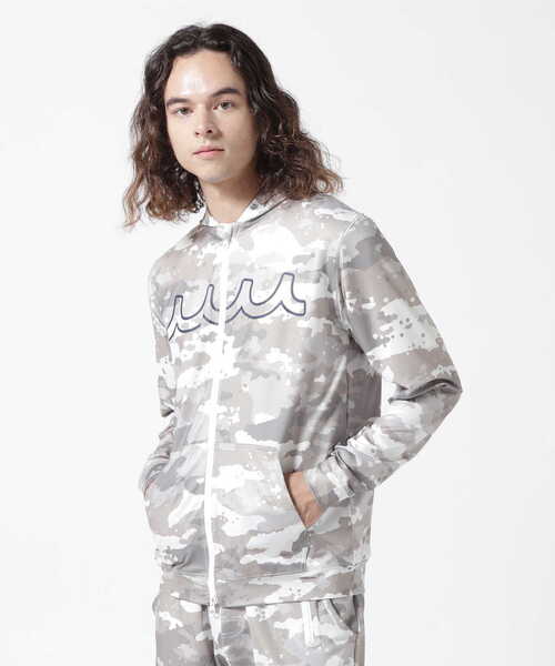 RAWLIFE(ロウライフ)の「muta MARINE/ムータ マリン/ラッシュパーカー (デジタルカモ)/MMTK-435049(パーカー・メンズ・ホワイト系2/グレー・7/6)」の22枚目の写真