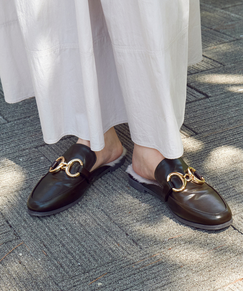 B.C STOCK（ベーセーストック）の「ファービットスリッポン（スリッポン・レディース・ブラウン/ブラック/グリーン・MEDIUM/LARGE/SMALL）」の12枚目の写真