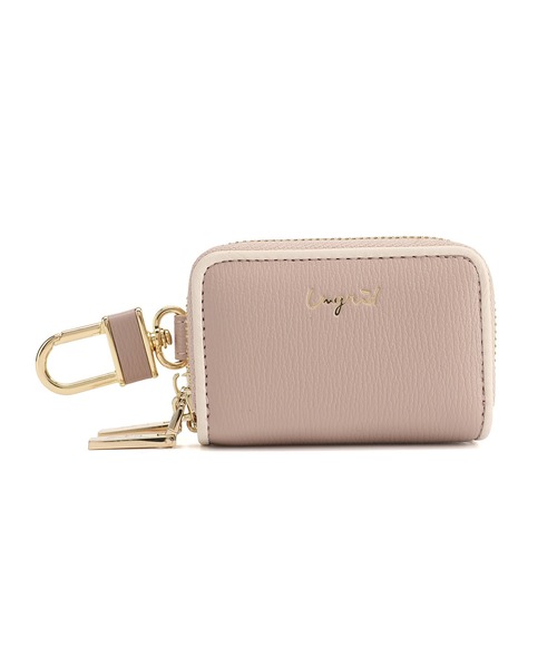 Ungrid（アングリッド）の「【Ungrid/アングリッド】配色パイピング　スマートキーケース 車 ダブルファスナー ダブル ポケット キーチェーン ファスナー カラビナ ギフト（キーケース/キーアクセサリー・レディース・ターコイズブルー/グレイッシュベージュ/ライトグリーン/ライトグレー/ライトピンク/オレンジ/ベージュ系その他/イエロー/ブラウン/ラベンダー/オリーブ/シルバー/アイボリー/ブラック/ダークブラウン/ゴールド/ブラウン系その他・FREE）」の14枚目の写真