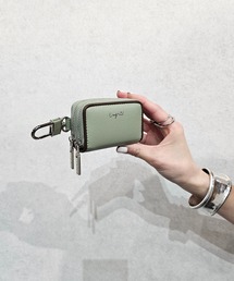 Ungrid（アングリッド）の「【Ungrid/アングリッド】配色パイピング　スマートキーケース 車 ダブルファスナー ダブル ポケット キーチェーン ファスナー カラビナ ギフト（キーケース/キーアクセサリー）」