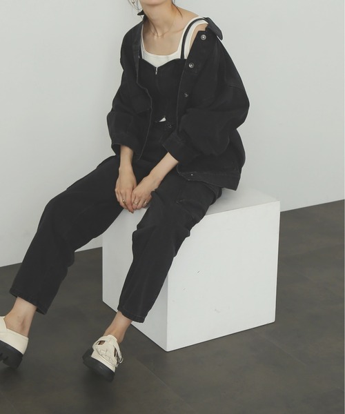 FREE'S MART(フリーズマート)の「◆ルーズデニムジャケット(デニムジャケット・レディース・インディゴブルー/ブラック系その他・SMALL/MEDIUM)」の13枚目の写真