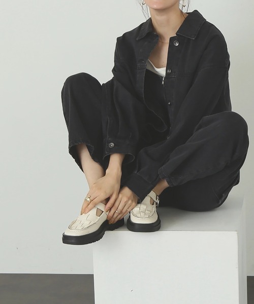 FREE'S MART(フリーズマート)の「◆ルーズデニムジャケット(デニムジャケット・レディース・インディゴブルー/ブラック系その他・SMALL/MEDIUM)」の15枚目の写真