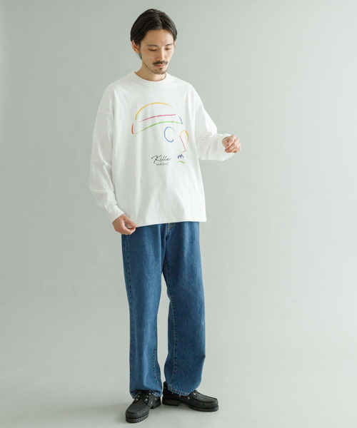 Various Timeless Arts(ヴァリアスタイムレスアーツ)の「URBAN RESEARCH iD KILLER LONG-SLEEVE T-SHIRTS(Tシャツ/カットソー・メンズ・ホワイト/ブラック・MEDIUM/LARGE)」の9枚目の写真