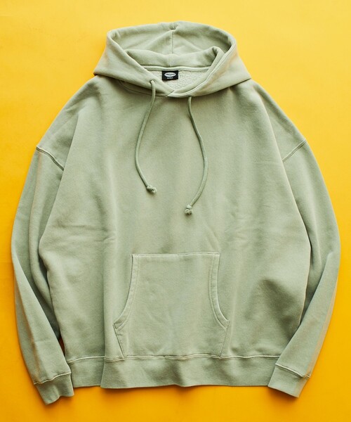 セール】限定展開 ビッグシルエット ピグメント加工 プルオーバー