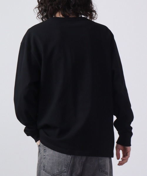 FUNALIVE（ファンアライブ）の「USAコットンセミルーズシルエットロンTEE（Tシャツ/カットソー・メンズ・ホワイト/ブラック/ダークパープル/カーキ/ダークベージュ/オレンジ・L/M）」の13枚目の写真