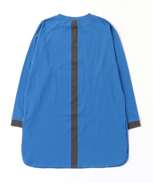 A.N.L（エーエヌエル　レーベル）の「A.N.L コットンプルオーバーバイカラートップス（Tシャツ/カットソー・レディース・ロイヤルブルー/ブラック/モカ・38）」の15枚目の写真