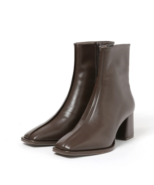 LOWRYS FARM（ローリーズファーム）の「センタープリーツブーツ　 969446（パンプス・レディース・アイボリー/ブラウン/ブラック・MEDIUM/LARGE）」の6枚目の写真