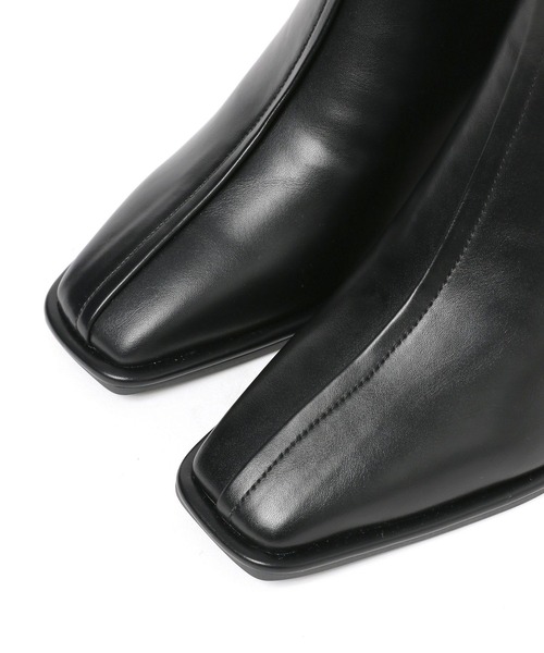 LOWRYS FARM（ローリーズファーム）の「センタープリーツブーツ　 969446（パンプス・レディース・アイボリー/ブラウン/ブラック・MEDIUM/LARGE）」の14枚目の写真