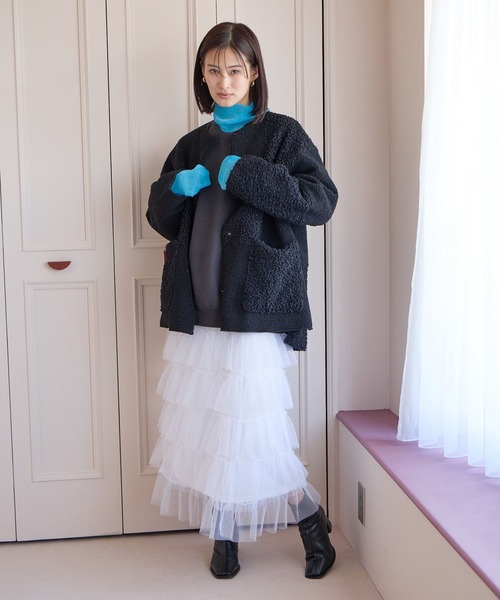 LOWRYS FARM（ローリーズファーム）の「センタープリーツブーツ　 969446（パンプス・レディース・アイボリー/ブラウン/ブラック・MEDIUM/LARGE）」の21枚目の写真