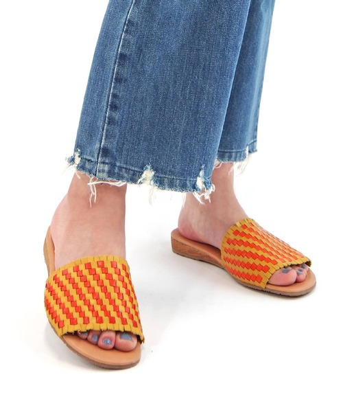 WOVEN(ウーヴン)の「WOVEN/ウーブン ミュールサンダル【BARBADOS】(サンダル・レディース・ベージュ/ブラック/ホワイト/グリーン/イエロー/レッド/シルバー/その他・8/5/7/9/6/10)」の17枚目の写真