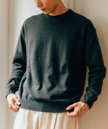 EDIFICE | 12ゲージ ラクーンブレンド シャギークルーネックニット(ニット/セーター)