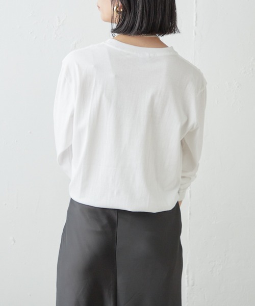 SHENERY（シーナリー）の「NEW CHICロンTee（Tシャツ/カットソー・レディース・ホワイト/ブラック・FREE）」の8枚目の写真