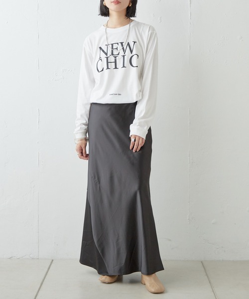 SHENERY（シーナリー）の「NEW CHICロンTee（Tシャツ/カットソー・レディース・ホワイト/ブラック・FREE）」の11枚目の写真