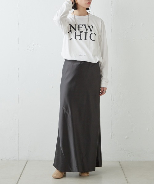 SHENERY（シーナリー）の「NEW CHICロンTee（Tシャツ/カットソー・レディース・ホワイト/ブラック・FREE）」の17枚目の写真