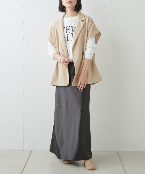 SHENERY（シーナリー）の「NEW CHICロンTee（Tシャツ/カットソー・レディース・ホワイト/ブラック・FREE）」の21枚目の写真