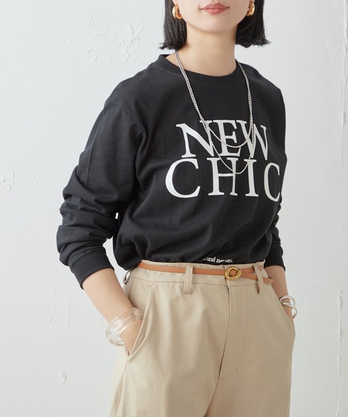 SHENERY（シーナリー）の「NEW CHICロンTee（Tシャツ/カットソー・レディース・ホワイト/ブラック・FREE）」の22枚目の写真