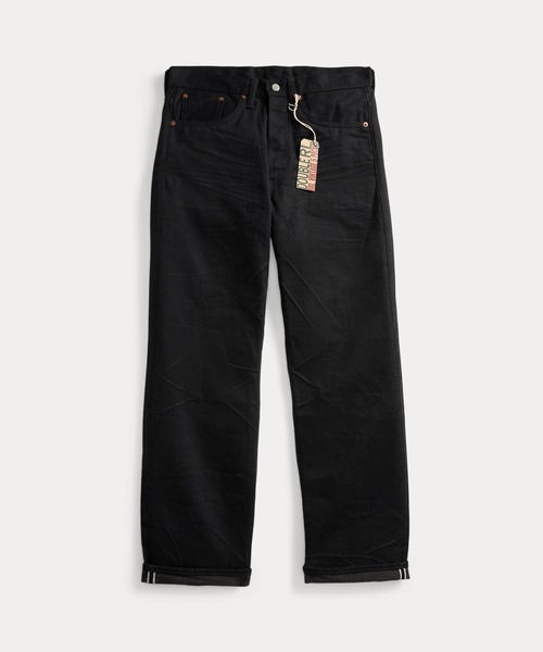 ヴィンテージ 5ポケット ブラックオンブラック ジーンズ（デニム