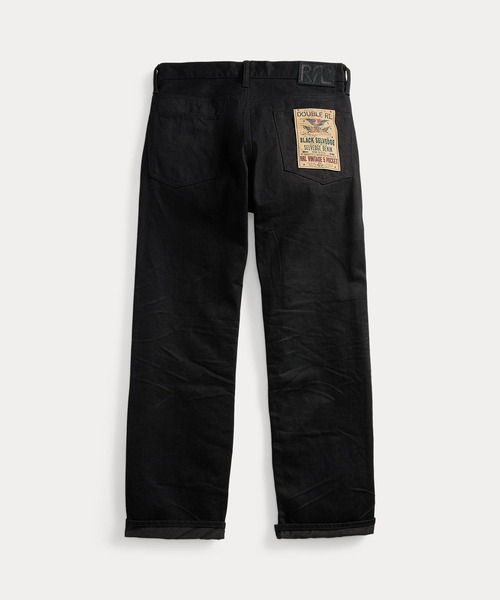 ヴィンテージ 5ポケット ブラックオンブラック ジーンズ（デニムパンツ