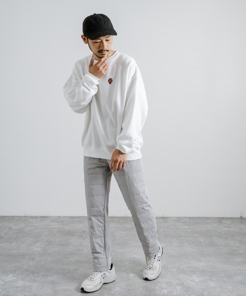Rocky Monroe(ロッキーモンロー)の「ダウンテーパードイージーレギュラーパンツ(その他パンツ・メンズ・ブラック/ネイビー/カーキ/ライトグレー/チャコールグレー/ベージュ/カモフラージュ・L/M/LL)」の18枚目の写真
