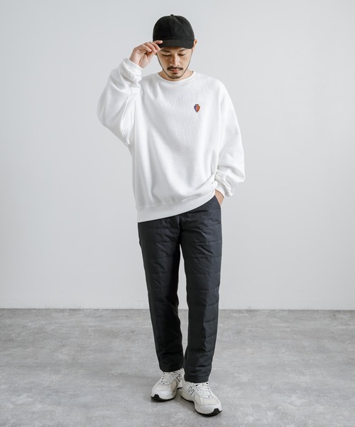 Rocky Monroe(ロッキーモンロー)の「ダウンテーパードイージーレギュラーパンツ(その他パンツ・メンズ・ブラック/ネイビー/カーキ/ライトグレー/チャコールグレー/ベージュ/カモフラージュ・L/M/LL)」の14枚目の写真