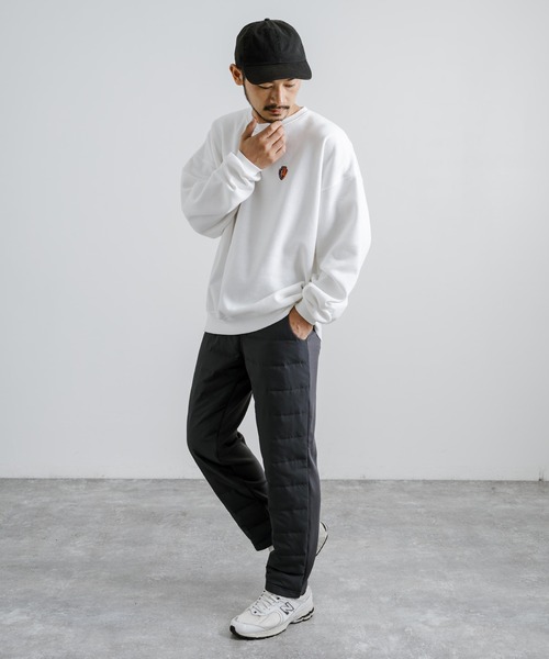 Rocky Monroe(ロッキーモンロー)の「ダウンテーパードイージーレギュラーパンツ(その他パンツ・メンズ・ブラック/ネイビー/カーキ/ライトグレー/チャコールグレー/ベージュ/カモフラージュ・L/M/LL)」の15枚目の写真