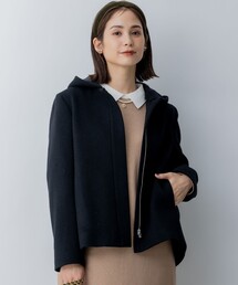 2WAYショートビーバー フーテッドコート