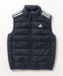 新品未使用に近い　adidas 中綿入りダウンベスト 紺／オレンジ　O 2026年最新】Yahoo!オークション -アディダス ダウンベストの中古品