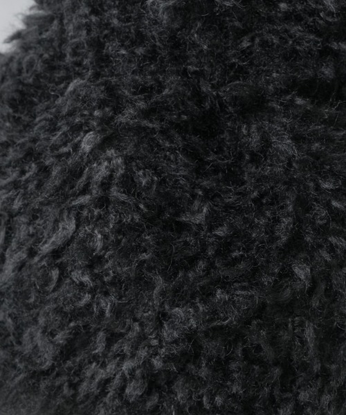 Actually(アクチュアリー)の「パラコードハンドル×ボア巾着トート(トートバッグ・レディース・アイボリー/ブラック/グレー/ベージュ・フリー)」の17枚目の写真