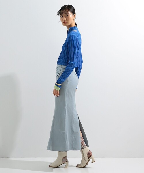 Ray BEAMS（レイビームス）の「Ray BEAMS / ブーツ サンダル 24SS（サンダル・レディース・オフホワイト/ブラック・25.0cm/24.5cm/24.0cm/23.0cm/23.5cm）」の6枚目の写真