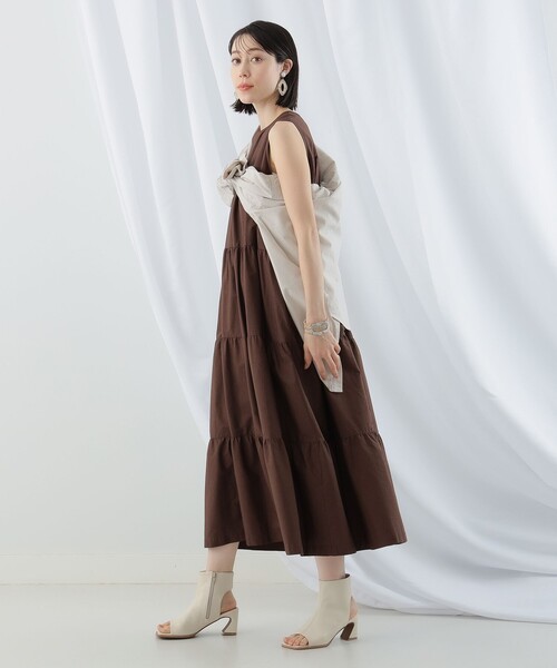 Ray BEAMS（レイビームス）の「Ray BEAMS / ブーツ サンダル 24SS（サンダル・レディース・オフホワイト/ブラック・25.0cm/24.5cm/24.0cm/23.0cm/23.5cm）」の8枚目の写真