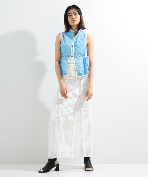 Ray BEAMS（レイビームス）の「Ray BEAMS / ブーツ サンダル 24SS（サンダル・レディース・オフホワイト/ブラック・25.0cm/24.5cm/24.0cm/23.0cm/23.5cm）」の11枚目の写真