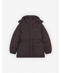 Maison Kitsune | HOODED PUFFER IN NYLON WITH BOLD FOX HEAD PATCH(ブルゾン)