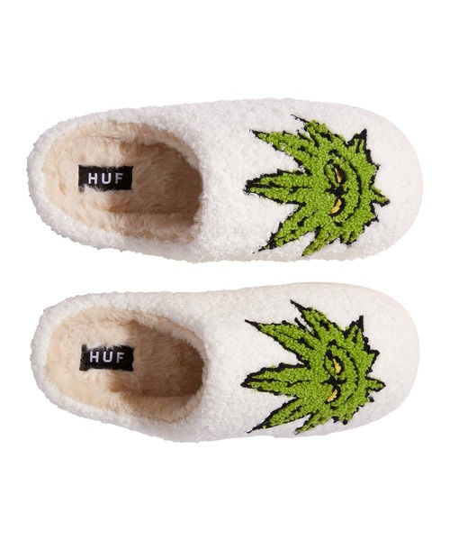 HUF（ハフ）の「GREENCH BUDDY FUZZY SLIPPER / HUF スリッパ（ルーム