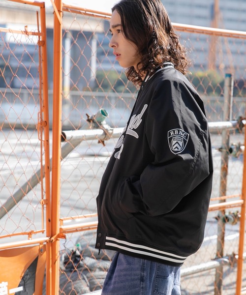 WEGO(ウィゴー)の「WEGO/ワッペンスタジャン(スタジャン・メンズ・ライトグレー/ホワイト/ブラック・LARGE/MEDIUM)」の15枚目の写真