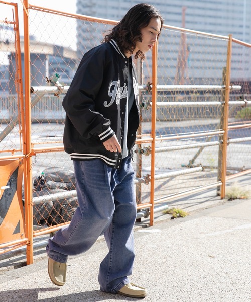 WEGO(ウィゴー)の「WEGO/ワッペンスタジャン(スタジャン・メンズ・ライトグレー/ホワイト/ブラック・LARGE/MEDIUM)」の17枚目の写真