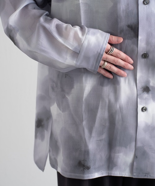 Lui's(ルイス)の「フラワーシアーシャツ(シャツ/ブラウス・メンズ・グリーン/ブラック・FREE)」の18枚目の写真