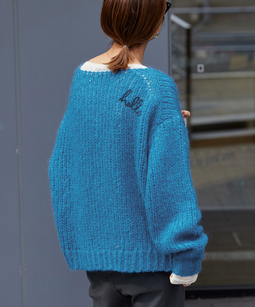 Helloモヘヤミックスプルオーバー（ニット/セーター）｜FRAMeWORK