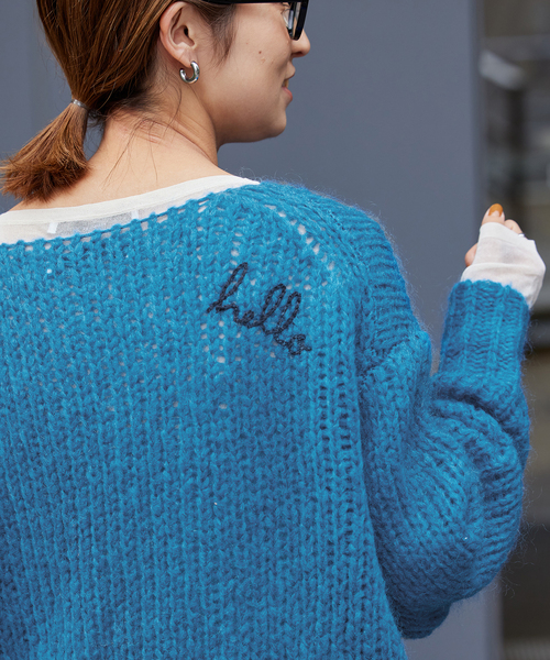 Helloモヘヤミックスプルオーバー（ニット/セーター）｜FRAMeWORK