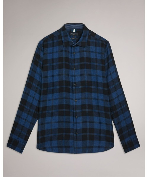 Ted Baker(テッドベーカー)の「ABACUS チェック フランネル シャツ(シャツ/ブラウス・メンズ・ネイビー/ライトグレー・2/5/3/4/1)」の15枚目の写真