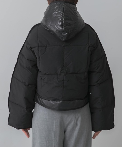 GANNI 定番ブラックダウンジャケット 楽天市場】GANNI ガニー ダウン アウター TECH OVERSIZED PUFFER