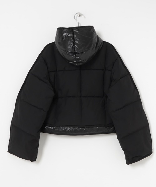 GANNI（ガニー）の「GANNI MixPuffer HoodedShort JACKET