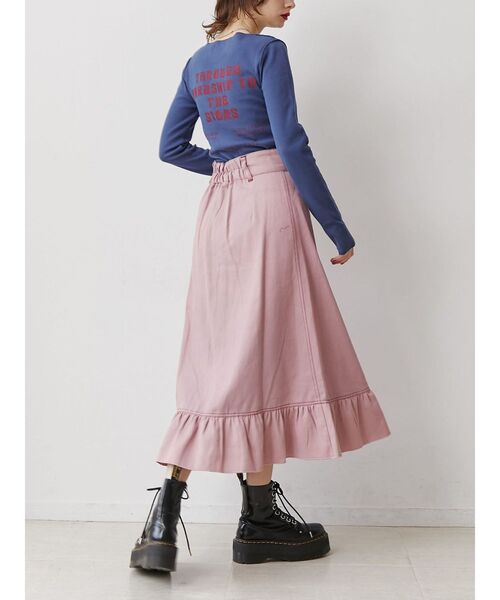 jouetie（ジュエティ）の「イーグルフィットロンT（Tシャツ/カットソー・レディース・ブラック/ネイビー/アイボリー・MEDIUM）」の15枚目の写真