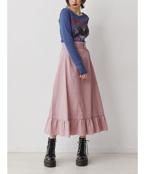 jouetie（ジュエティ）の「イーグルフィットロンT（Tシャツ/カットソー・レディース・ブラック/ネイビー/アイボリー・MEDIUM）」の16枚目の写真