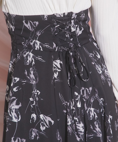 【ZOZO限定】2wayリボン付きフラワードッキングワンピース（ワンピース）｜tocco closet（トッコ クローゼット）