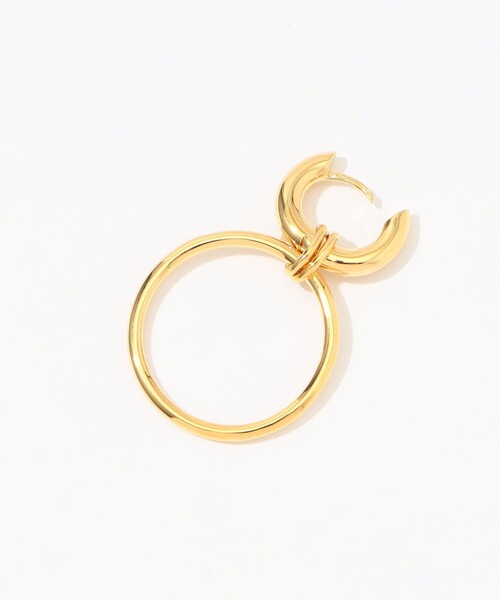 TOMORROWLAND (トゥモローランド)の「Otiumberg. Laguna Hoops ピアス(ピアス(両耳用)・レディース・ゴールド・FREE)」の3枚目の写真