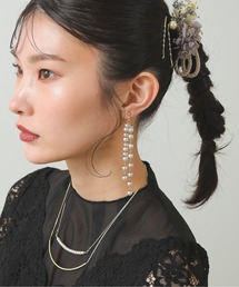 Kana（カナ）の「パール ロング イヤリング パーティー 結婚式 お呼ばれ オケージョン（イヤリング）」