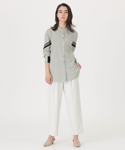 CAST:（キャストコロン）の「【大人気定番】ベルトワイドパンツ（その他パンツ・レディース・グリーン系その他7/グレー・M/S/L）」の6枚目の写真